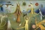 Placeholder: the surreal gardens of heavenly delights by artist "Leonora Carrington" and "Leonardo da Vinci"