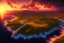 Placeholder: sunset view from above