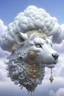 Placeholder: Cloud animal , 3d 4k octane render, lifelike, photorealistic, artstation, illustration, smooth, sharp focus, ornate, intricate, complex, highly detailed, digital painting, smooth, art by tom bagshaw, akihiko yosh