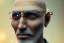 Placeholder: portrait of a bald and shaved Atul Bhardwaj, steampunk, brown eyes, no facial hair, steampunk, unreal 5, octane render, cinema4d, dynamic lighting, soft lighting, 4k, redshift render, highly detailed, hyper realistic