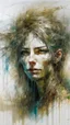 Placeholder: oil painting (medium), (carne griffiths:1.3), You have a lot of very good works. Mt fuji、morning glorand、Dynamic landscapes、midwinter、a picture、realisitic