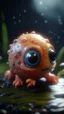 Placeholder: cute tiny fluid creature, 8k resolution, ultra detailed, unreal engine 5, masterpiece