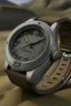 Placeholder: Design an image of a jump hour watch suitable for adventure enthusiasts. Showcase the watch in a rugged, outdoor setting to emphasize its durability and reliability in various conditions."