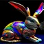 Placeholder: Beautiful rabit colorful art Deco, amazing artwork, hyper detailed, ultra maximalist quality, 12k