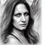 Placeholder: high-quality, fine-detail close-up pen and pencil sketch of Rachel Zegler as Maria, portrait, 8k resolution, intricate, digital art, detailed matte painting, photorealistic, volumetric lighting, Rafael Augusto, Juan Francisco Casas, Anne Dittman, Anne Stokes, Greg Rutowski