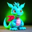 Placeholder: cute dragon 3D