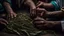 Placeholder: The physical body, the Khat, is the link between the soul and earthly life. The traces of time and the scars of experience are inscribed in it.
