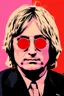 Placeholder: pop art pixels 1000 images warhol style x chairman john lennon portrait
