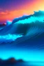 Placeholder: Ultra realistic photo rough colored big ocean wave falling down at sunset time concept ,full size, science, technology,future,electric ,futuristic style, design, practicality,manufacturability,performance, performance, HOF, professional photographer, captured with professional DSLR camera, trending on Artstation, 64k, full size, ultra detailed, ultra accurate detailed, bokeh lighting, surrealism, background,(((realism, realistic, realphoto, photography, portrait, , realistic, beautiful, elegant,