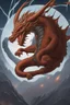 Placeholder: Bitcoin cryptocurrency are dancing with a dragon