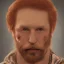 Placeholder: Portrait of Courtney Gains as a ruggedly handsome but joyful roguish pirate, charismatic, attractive male, masculine, perfect, precisely detailed, lightly freckled face, meticulously detailed multi-hued ginger carrot colored cherry fire red hair; Malachai of the corn; fantasy, intricate, elegant, highly detailed, digital painting, artstation, concept art, matte, sharp focus, illustration, art by artgerm and greg rutkowski and alphonse mucha