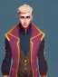 Placeholder: Portrait of a 30 year old strange gay wizard