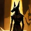 Placeholder: Anubis in the shadow