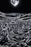 Placeholder: techno rave party on the moon