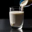 Placeholder: Cake dipped in milk in a glass of milk