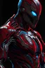 Placeholder: Fhoto body angle wide Raw, ironman Spiderman in batman, digital art, illustration, intricate details, powerful, captivating, , trending on artstation, sharp focus, studio photo, intricate details, highly detailed, by addie_digi