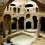 Placeholder: deep underground society with pueblo, greek, and islamic architecture