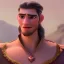 Placeholder: beautiful fantasy ethnic clothing, friendly skinny male with lean muscles, strong jawline, full big lips, short hair, happy slight cute smile,