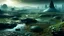 Placeholder: Alien landscape