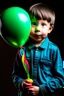 Placeholder: child holding a balloon animal