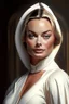 Placeholder: Margot Robbie as a nun.half body shot