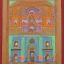 Placeholder: spiritual chakra consciousness of Indian temple mosque architecture in Tibetian painting style