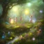 Placeholder: luminous fairies in magical countryside