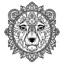 Placeholder: amazing animals, mandala, full view, realistic, coloring page, only draw lines, coloring book, clean line art, –no sketch, color, –ar 3:4, white background, minimalistic black lines, minimal black color, low level black colors, coloring page, avoid thick black colors, thin black line art, avoid colors, perfect shape, perfect clear lines,