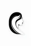 Placeholder: an original , simple avantgarde logo for a hairdressing salon, it should contain the leet n