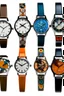 Placeholder: Generate images featuring a collage of diverse dial designs available in 31mm watches. Showcase variations in styles, colors, and complications to highlight the versatility of these timepieces.