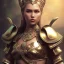 Placeholder: portrait of a warrior with godddes girl themed armour. extremely detailed. dslr. 85 mm.perfect position, unreal engine