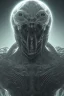 Placeholder: evil berserker, alien, tron, head, bitcoin eyes, 8k, finely detailed, dark light, photo realistic, hr giger