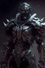 Placeholder: dark humanoid robot soldier artificer gladiator futuristic assassin