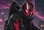 Placeholder: Miles morales in 8k nier automata drawing style, venom them, cinematic mood, neon effect, close picture, rain, highly detailed, high details, detailed portrait, masterpiece,ultra detailed, ultra quality