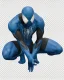 Placeholder: spider-man as DC blue lantern