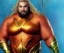 Placeholder: Fat Aquaman, photorealistic