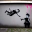 Placeholder: The world upside down Banksy