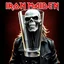 Placeholder: make an album cover of Eddie from the Iron Maiden hardrock band, he is transparent as an empty glass