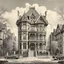 Placeholder: At 2146 W. Caton Street in Wicker Park stands the Frederick Gehrke House, built in 1889 and designed by architects Faber & Pagels. This handsome late-Victorian residence was part of a row of five substantial single-family homes constructed on what was then a newly carved, 600-foot street called Columbia. At the time, this triangular pocket near Damen, North, and Milwaukee was one of the last undeveloped stretches of prairie in the neighborhood — soon to become one of Chicago’ black and white pen