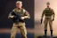 Placeholder: G.I. Joe toy doll soldier nylon Donald Trump, gun,boots, helmet, trump face detailed