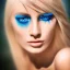 Placeholder: masterpiece, best quality, man, woman, blue eyes, fluorescent, blond flutter hair, highly detailed body, sun light, 4K, RAW, depth of field, high contrast, realistic details, 150mm