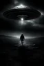 Placeholder: picture of weak man in darkness. seacret UFO