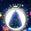 Placeholder: new year, christmas tree, HD quality, badminton sport equipment, shuttlecocks, text "2023"