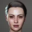 Placeholder: potrait sexy girl, face ahego, short hair, smile, , 8k ,rtx ,eyebrows like serious,facing left, hyper realistis