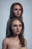 Placeholder: woman Camilla Luddington, busty hitomi tanaka, viking clothes, soft lighting, soft pastel gradients, high definition, 3d icon clay render, blender 3d