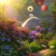 Placeholder: pixar style, volumetric summer garden environment and background, hyper realistic painting of best 3d puffer Nike sneaker, looking excited, volumetric lighting, dramatic lighting, detailed digital painting, anime, ornate, colour-saturated colors, chaotic, small minutiae, tiny features, particulars, centered, smooth, sharp focus, renderman gofur render, 8k, uhd, detailed eyes, realistic shaded volumetric lighting, sunlight caustics, backlight, centered camera view