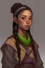 Placeholder: A young female Shadar-Kai from dnd