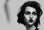 Placeholder: Black and white portrait photo of a beautiful woman, random race and nationality, Avedon style, Dramatic lightning,photorealistic, hyperrealistic