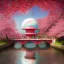 Placeholder: large glass globe filled with cherry blossoms and red bridge, beautiful, peaceful, gorgeous,, ornate, 8k, high-quality, fine-detail, intricate, digital art, brian froud, howard lyon, selina french, anna dittmann, annie stokes, Greg Rutowski