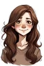 Placeholder: fille cheveux bruns
